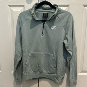 Nike 3-4 zip sweatshirt